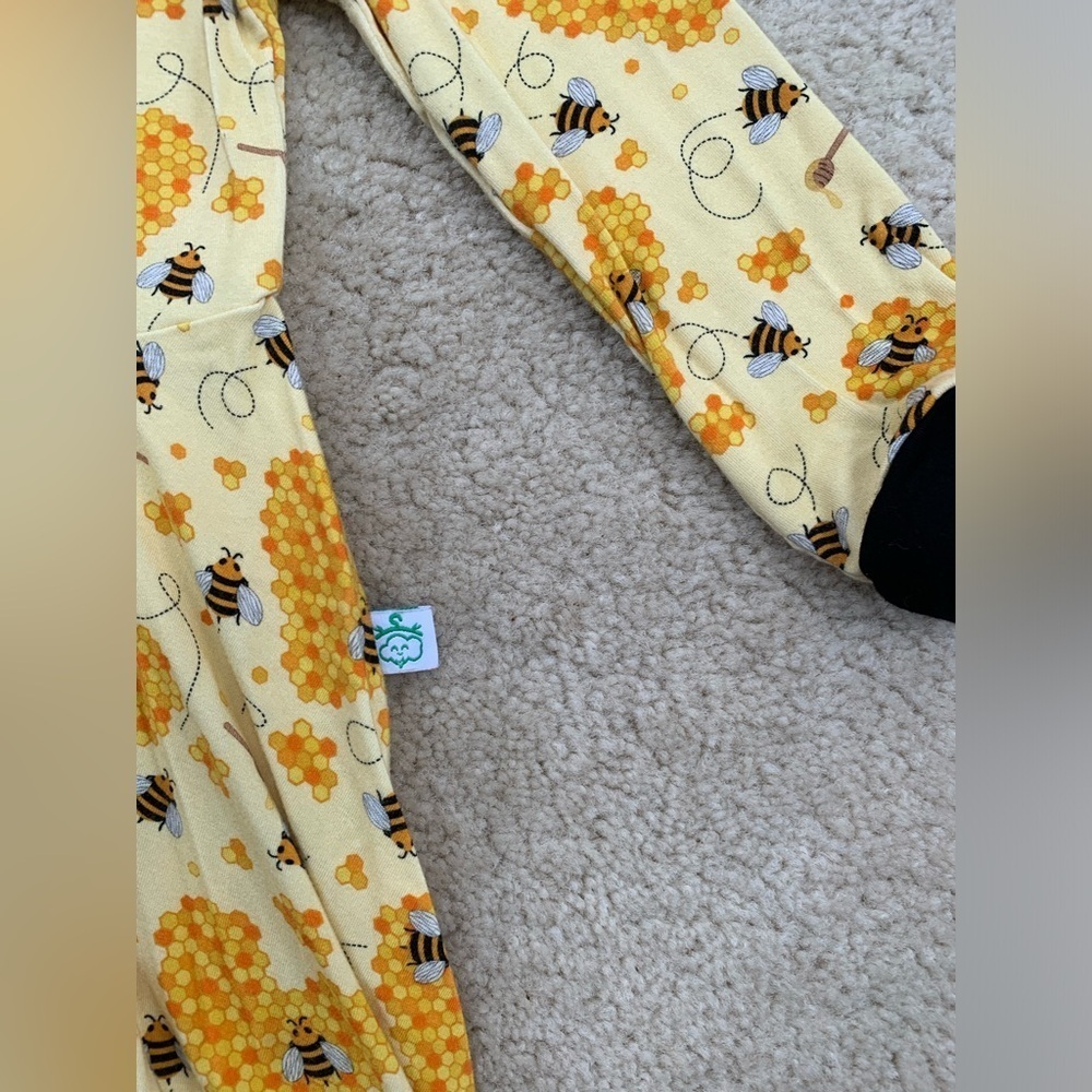 Pure Bambino's Size 5/6T Bee Mine Bamboo Journey Dress - Picture 5 of 6